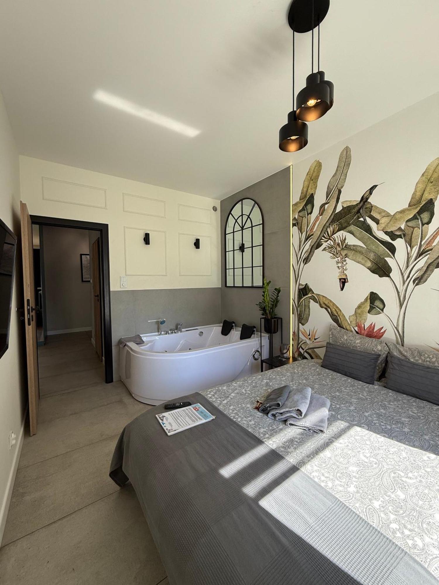 Jacuzzi Apartamenty Gdansk - Relax Apartments ภายนอก รูปภาพ